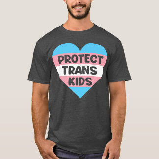 Camiseta Proteger a los niños transgénero LGBT Apoyo a los 