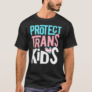 Camiseta Proteger A Los Niños Transgénero Lgbt Pride Hombre