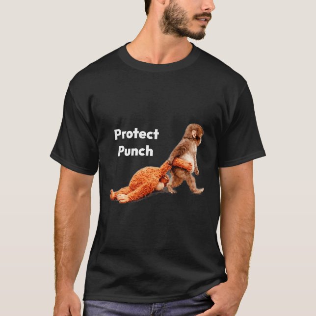 Camiseta Proteger Byby Monkey Punch (Anverso)