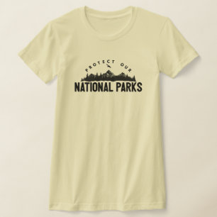 Camiseta Proteger el apoyo a nuestros parques nacionales