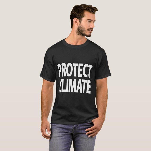Camiseta Proteger el clima (Anverso completo)