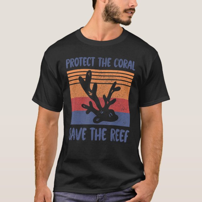 Camiseta Proteger el coral Salvar el arrecife_6 (Anverso)