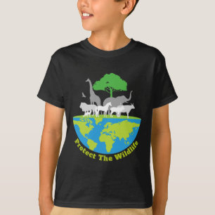 Camiseta Proteger el Día de la Naturaleza de la Vida Silves
