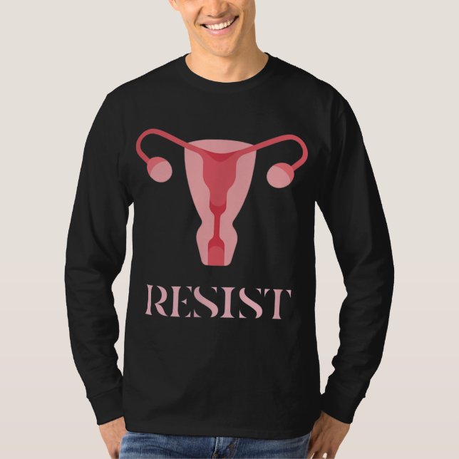 Camiseta Proteger el diseño de la elección de la mujer (Anverso)