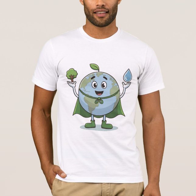 Camiseta Proteger el medio ambiente (Anverso)