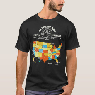 Camiseta Proteger el parque nacional 63 de Estados Unidos