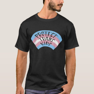 Camiseta Proteger el Trans, apoyar el orgullo LGBTQ Igualda