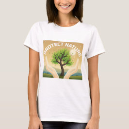 Camiseta Proteger la naturaleza - Diseño de árbol místico