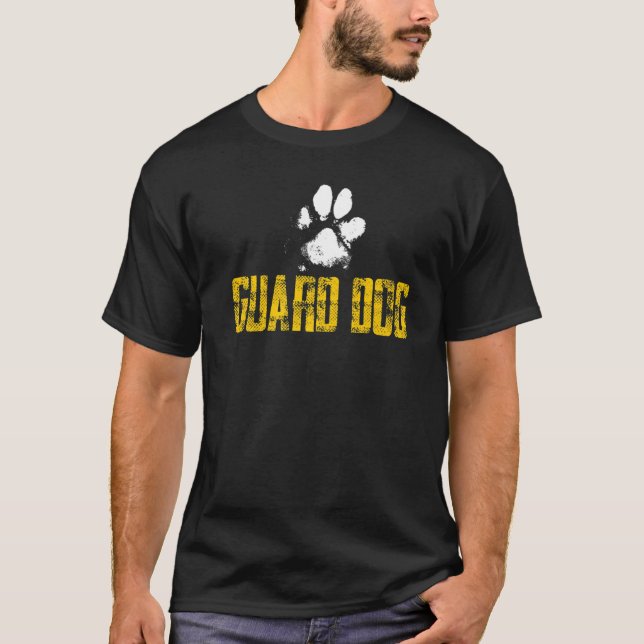 Camiseta Proteger La Seguridad De Los Perros Y Proteger Al  (Anverso)