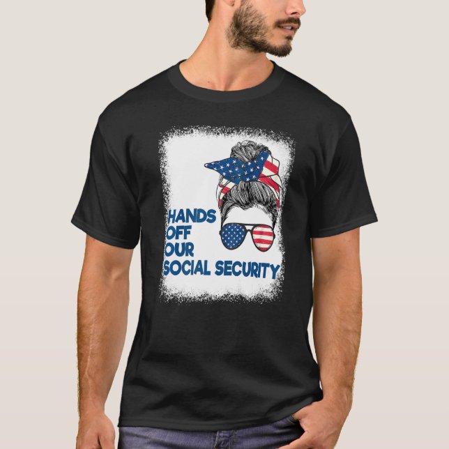 Camiseta Proteger la seguridad social frente a nuestra segu (Anverso)