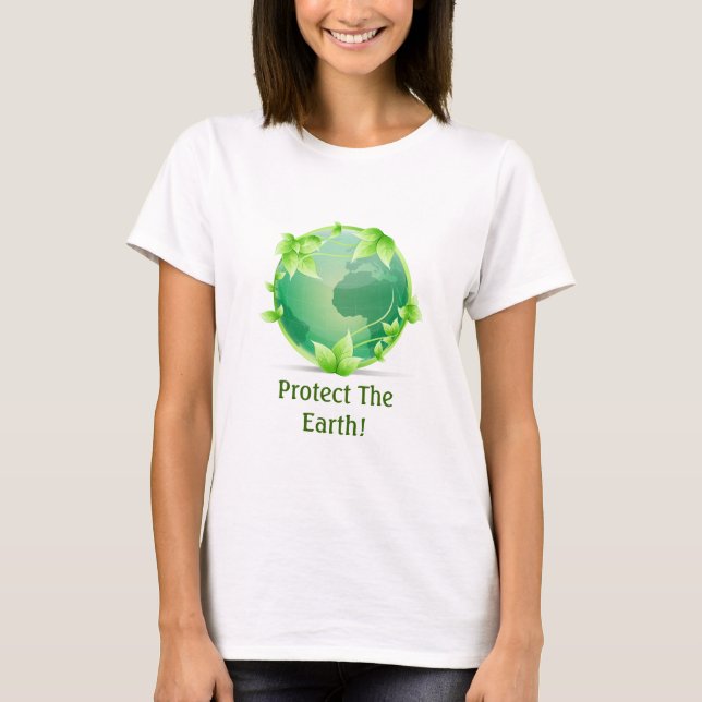 Camiseta Proteger la Tierra (Anverso)