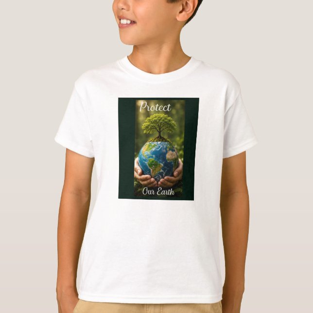 Camiseta Proteger la Tierra para mí (Anverso)