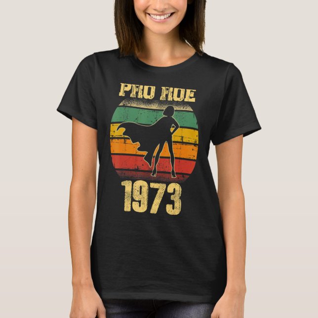 Camiseta Proteger los derechos de aborto de Pro Roe Pro Cho (Anverso)