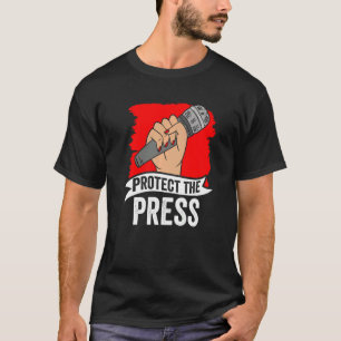 Camiseta Proteger los derechos periodísticos de la libertad