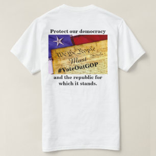 Camiseta Proteger nuestra democracia y la república