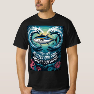 Camiseta Proteger nuestro atún Proteger nuestro futuro