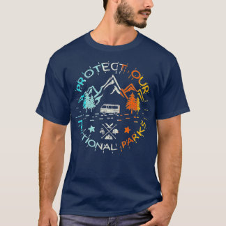 Camiseta Proteger nuestros 59 parques nacionales de EE.UU.