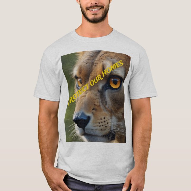 Camiseta Proteger nuestros hogares (Anverso)