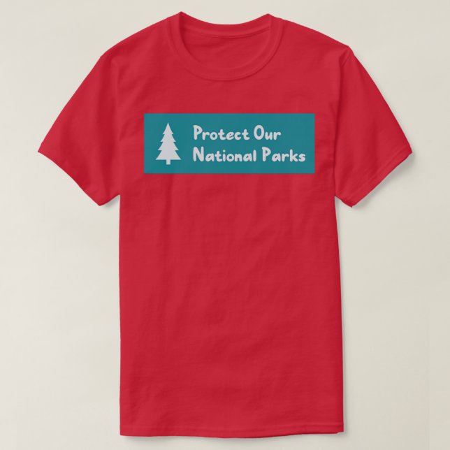 Camiseta Proteger nuestros Parques Nacionales1 (Diseño del anverso)