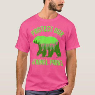 Camiseta Proteger nuestros Parques Nacionales Clásicos Resi