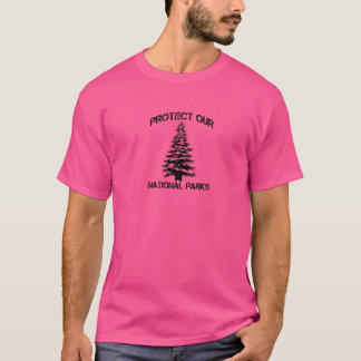 Camiseta Proteger Nuestros Parques Nacionales De La Mala Ma