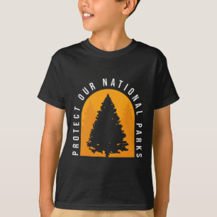 Camiseta Proteger Nuestros Parques Nacionales De La Mala Ma
