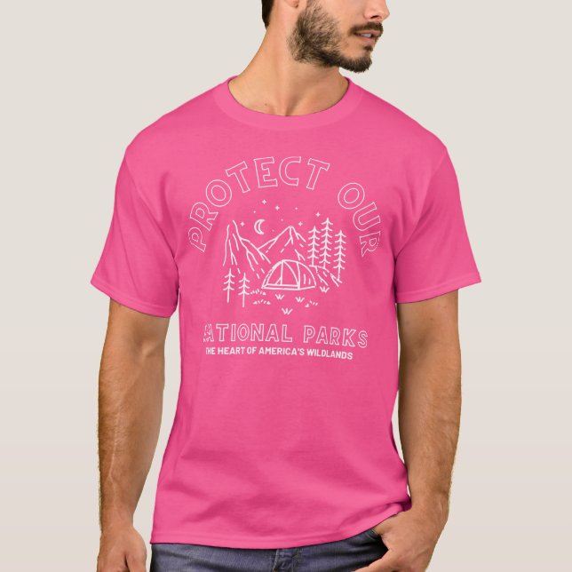 Camiseta Proteger Nuestros Parques Nacionales Los Parques D (Anverso)