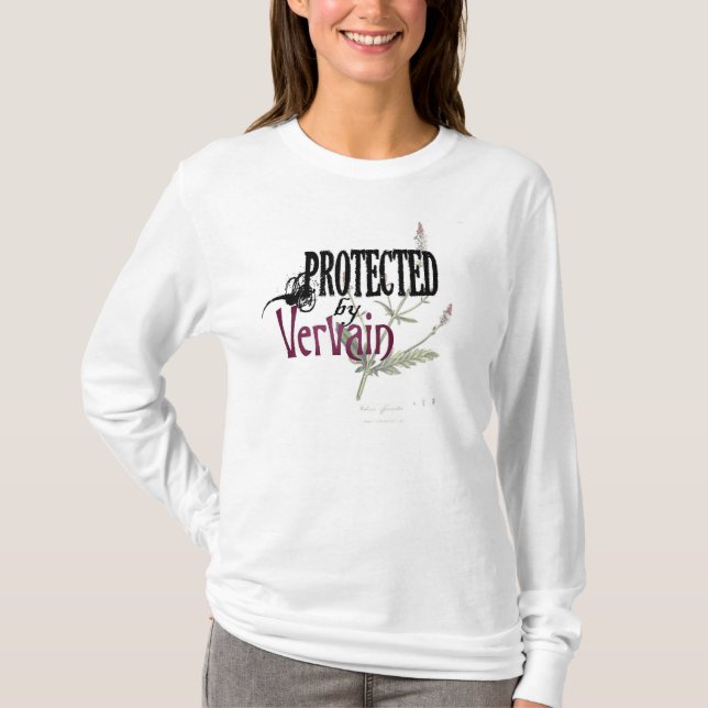Camiseta Protegido por Vervain (Anverso)