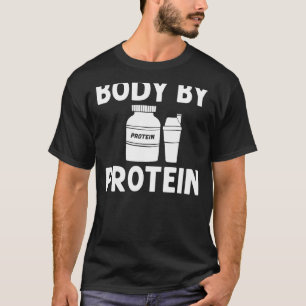 Camiseta Protein Shakes Polvo Whey Bebe Snacks Vegan Foo