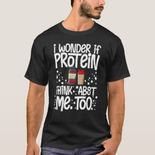 Camiseta Protein Shakes Polvo Whey Bebe Snacks Vegan Foo