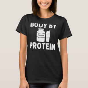 Camiseta Protein Shakes Polvo Whey Bebe Snacks Vegan Foo