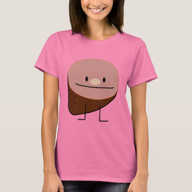 Camiseta Proteína feriada de jamón miel de cerdo ahumado al (Anverso)