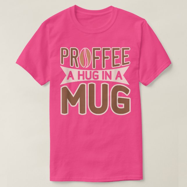 Camiseta Proteína Proffee Y Café240 (Diseño del anverso)