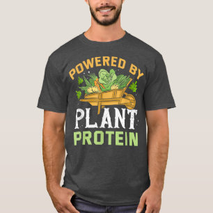 Camiseta Proteína vegetal Meme Vegan Plant Powered