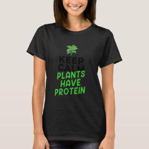 Camiseta Proteína Vegetariana Comida Orgánica Herbívoro Veg