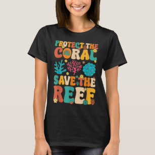 Camiseta Proteja El Coral Salve El Coral De Coral De Arreci