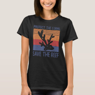 Camiseta Proteja el coral Salven el arrecife