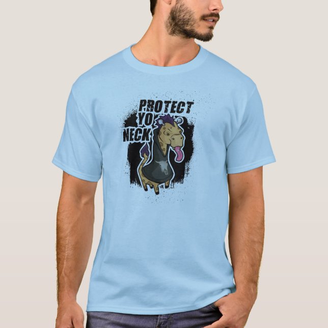 Camiseta "Proteja el cuello de Yo" (especialmente si usted (Anverso)