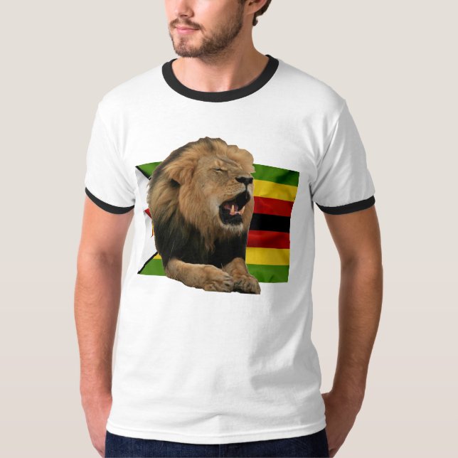 Camiseta ¡Proteja la fauna de Zimbabwe! (Anverso)