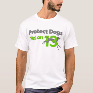 Camiseta Proteja los perros - YesOn13
