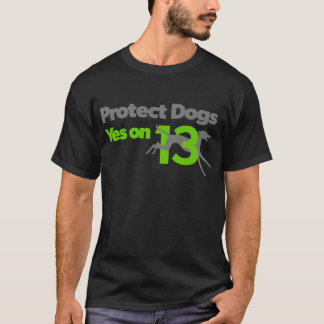 Camiseta Proteja los perros - YesOn13