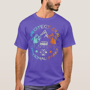 Camiseta Proteja nuestros 59 parques nacionales de EE.UU.