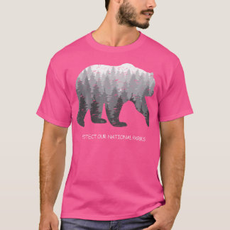 Camiseta Proteja Nuestros Parques Nacionales Alterar El Cam