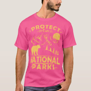 Camiseta Proteja Nuestros Parques Nacionales Camping Sender