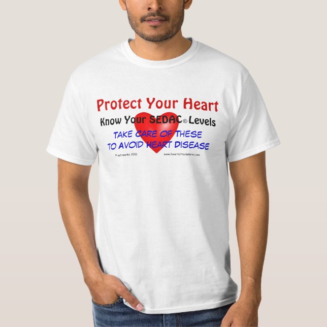 Camiseta Proteja su corazón (Anverso)