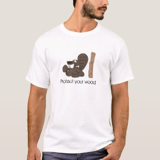 Camiseta Proteja su madera
