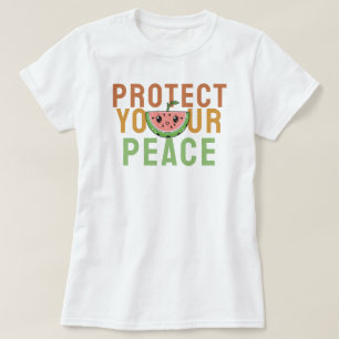 Camiseta Proteja su paz