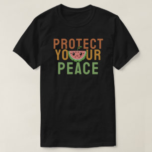 Camiseta Proteja su paz