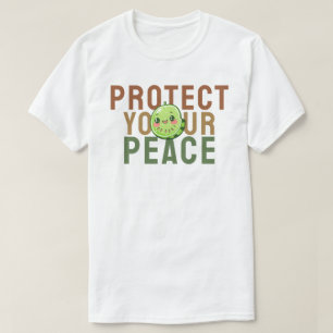 Camiseta Proteja su paz