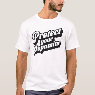 Camiseta Proteja su regalo Retro de Dopamina SelfCare